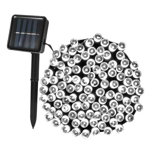 Solar String Lights LED Solar Power Fairy String Light 12M 100 LEDs 8