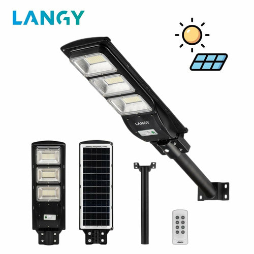 LANGY 90W solar street light 9000 lumens