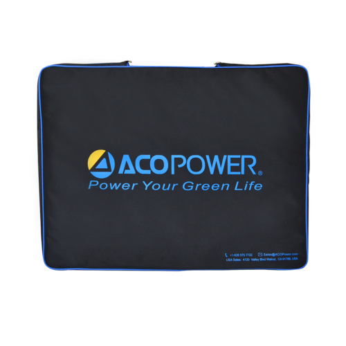 ACOPower Plk 120W Portable Solar Panel Kit, Lightweight Briefcase with