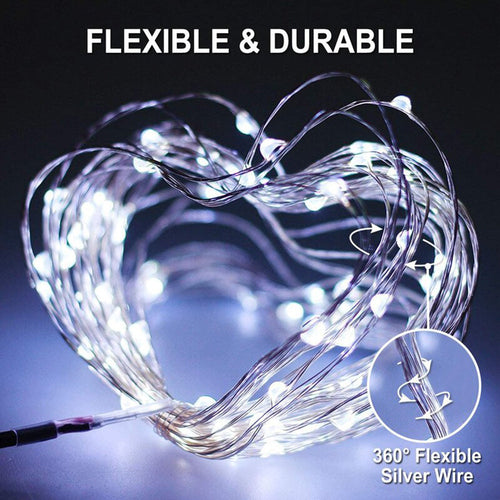 Outdoor Solar Copper Wire Light String Lights Festival Decorations