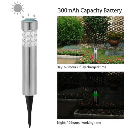 6 Pack Outdoor Solar Light IP44 Waterproof RGB Garden Lamp Landscape