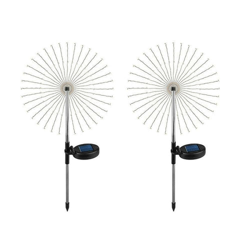 Solar Firework Light 120 LED Multi Color Outdoor Firework Solar Garden