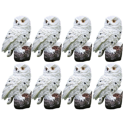 LED Garden Owl Solar Lights Patio Yard Lawn Waterproof Stake Lamp