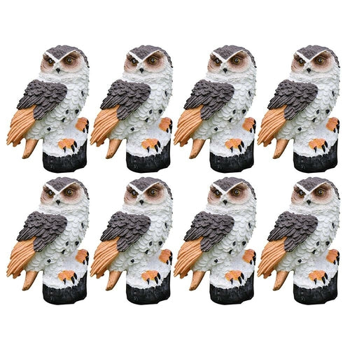 LED Garden Owl Solar Lights Patio Yard Lawn Waterproof Stake Lamp