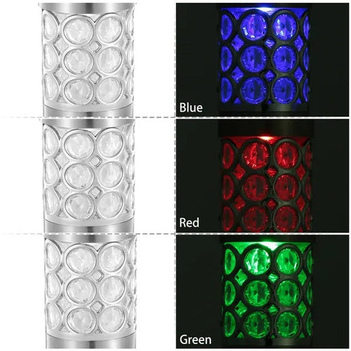 6 Pack Outdoor Solar Light IP44 Waterproof RGB Garden Lamp Landscape
