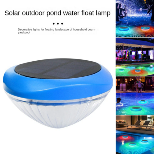 Solar LED RGB Light Outdoor Garden Pond Swimming Pool Floating
