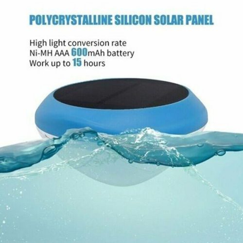 Solar LED RGB Light Outdoor Garden Pond Swimming Pool Floating