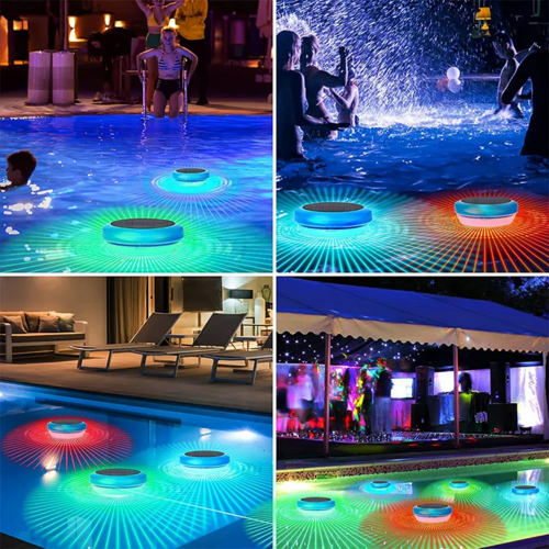 Solar LED RGB Light Outdoor Garden Pond Swimming Pool Floating