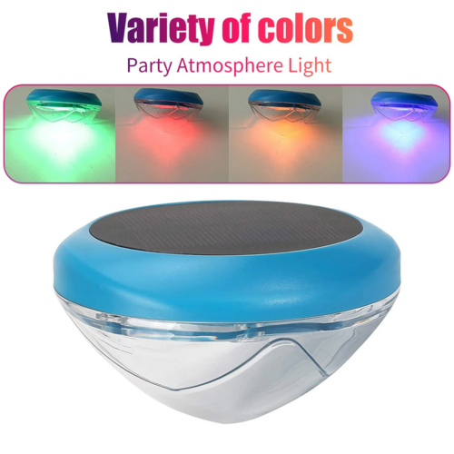 Solar LED RGB Light Outdoor Garden Pond Swimming Pool Floating