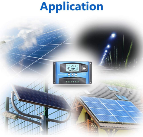 MPPT Solar Panel Regulator Charge Controller Auto Focus Tracking