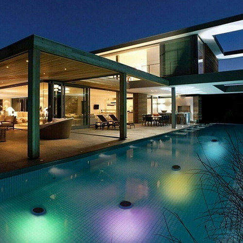 Solar LED RGB Light Outdoor Garden Pond Swimming Pool Floating