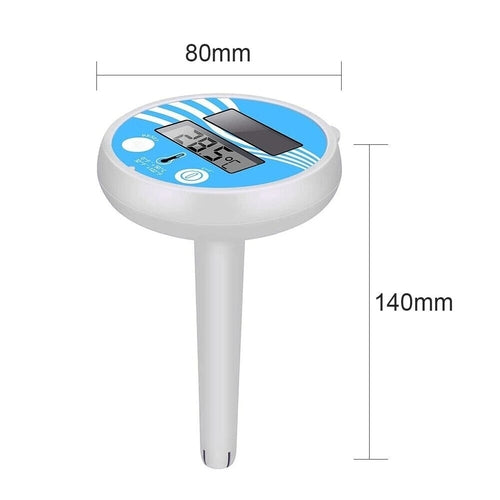 Digital Solar Powered Outdoor Floating Waterproof Rainproof Pool SPA