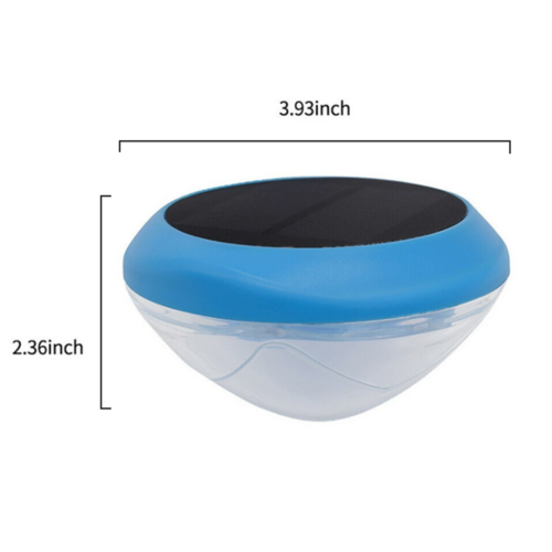 Solar LED RGB Light Outdoor Garden Pond Swimming Pool Floating