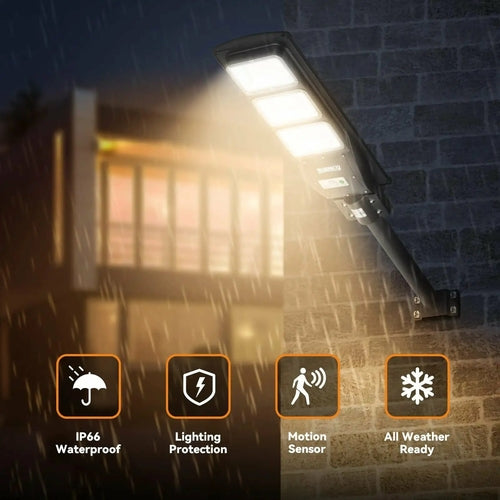 90W  solar street LED lights 3000K -warm white