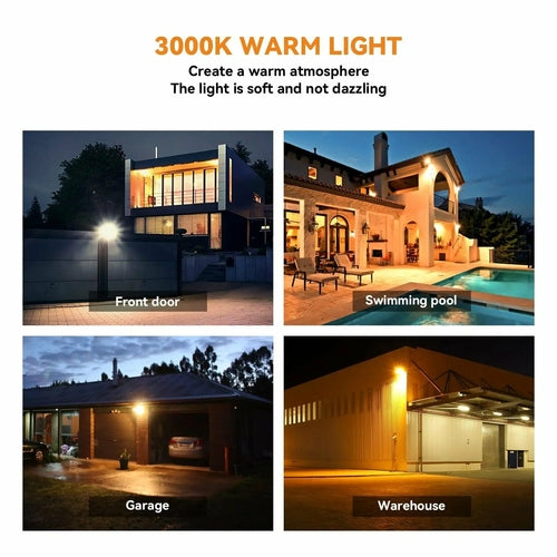 90W  solar street LED lights 3000K -warm white