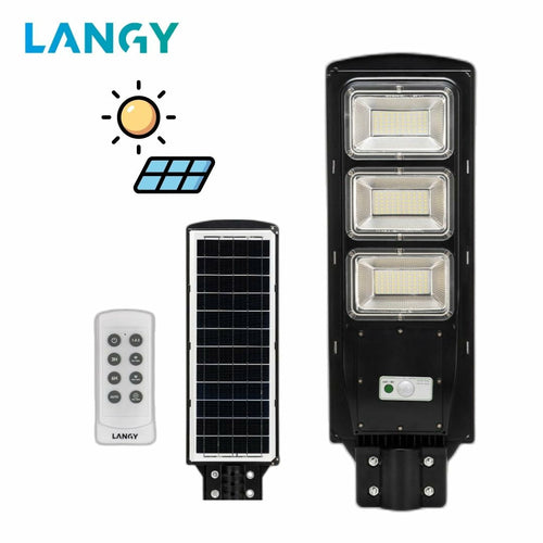LANGY 90W solar street light 9000 lumens