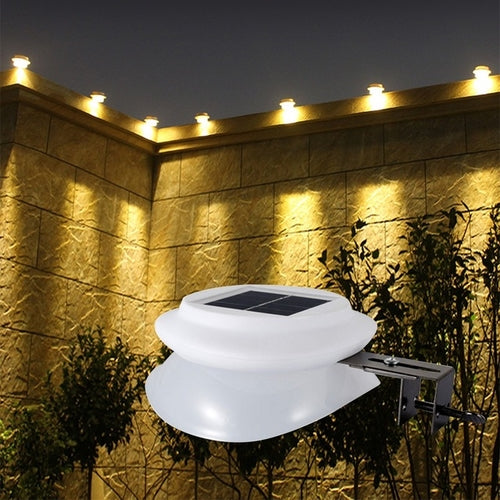 9LED Waterproof Solar Light Fence Lamp Eaves