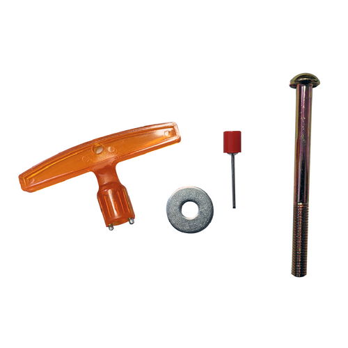 Solar Powered Amber LED Barricade Light 3-Way With 2 Nickel Metal