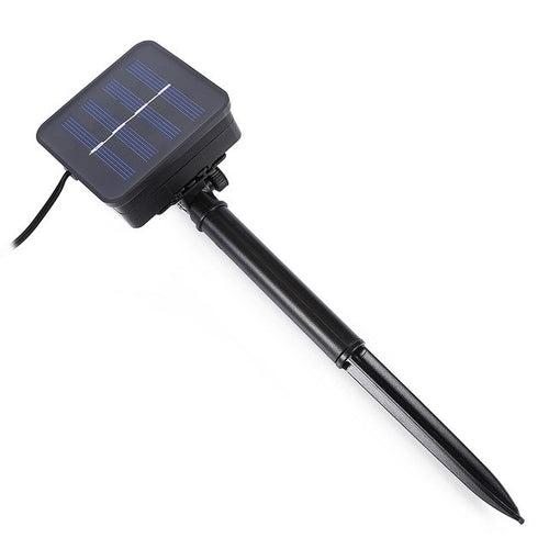 New 10 LEDs LED Strip Solar Powered Waterproof LED