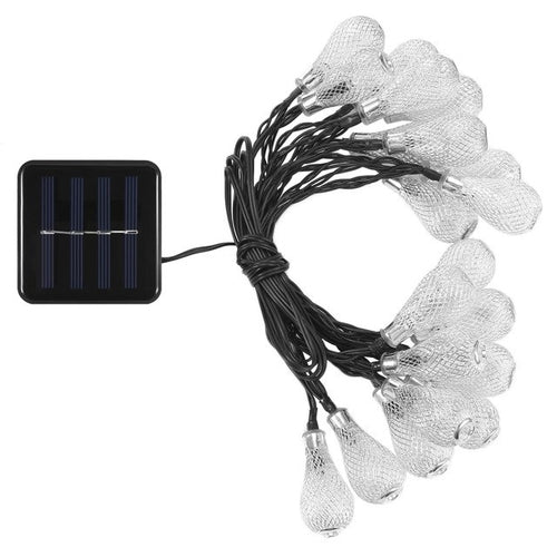 Original 20 LEDs Iron Cucurbit Solar LED String