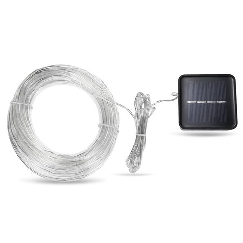 Solar Powered 100-LED 10M Wire String Light 8