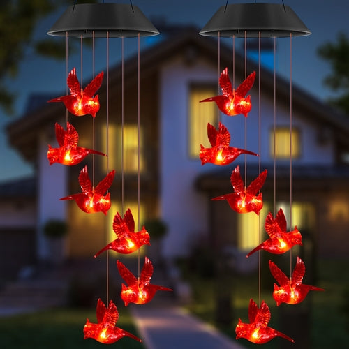 SolarEra Outdoor Wind Chimes Solar Wind Chimes Lights Solar Powered