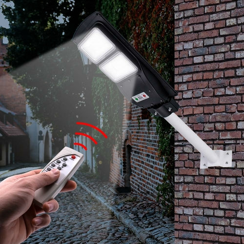Waterproof Outdoor 60/90W LED Wall Light Remote Control Solar Street
