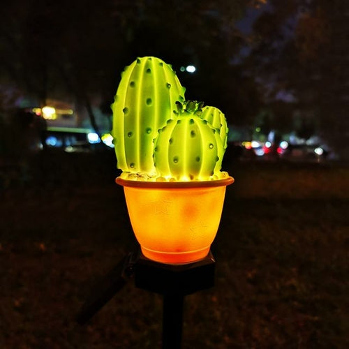 LED Solar Lamp Outdoor Waterproof Plant Style Street Garden Lawn